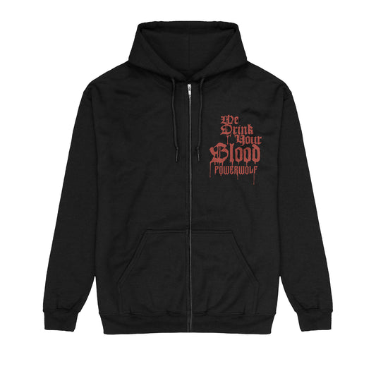 We Drink Your Blood Zip-Up